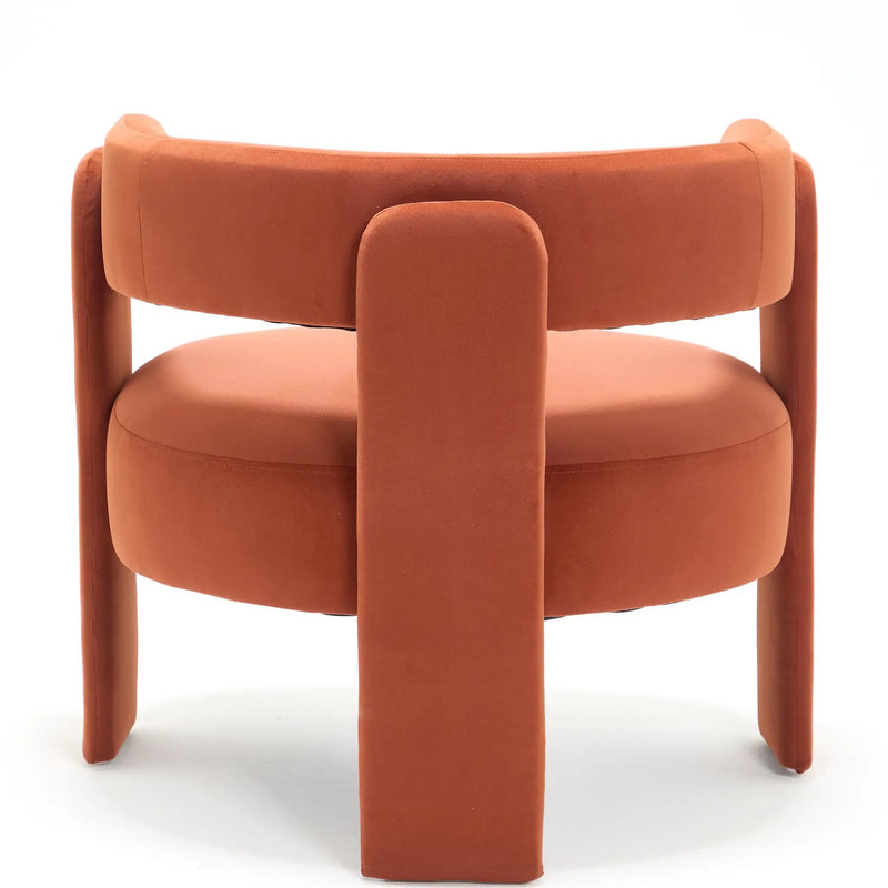 Accent Chair for Living Room, Velvet Comfy Single Sofa Chair by HouseOfZazla