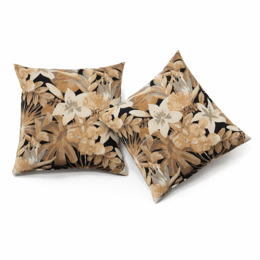 4 Pack Outdoor Pillow Covers - Water-Repellent Decorative Cushion Covers by HouseOfZazla