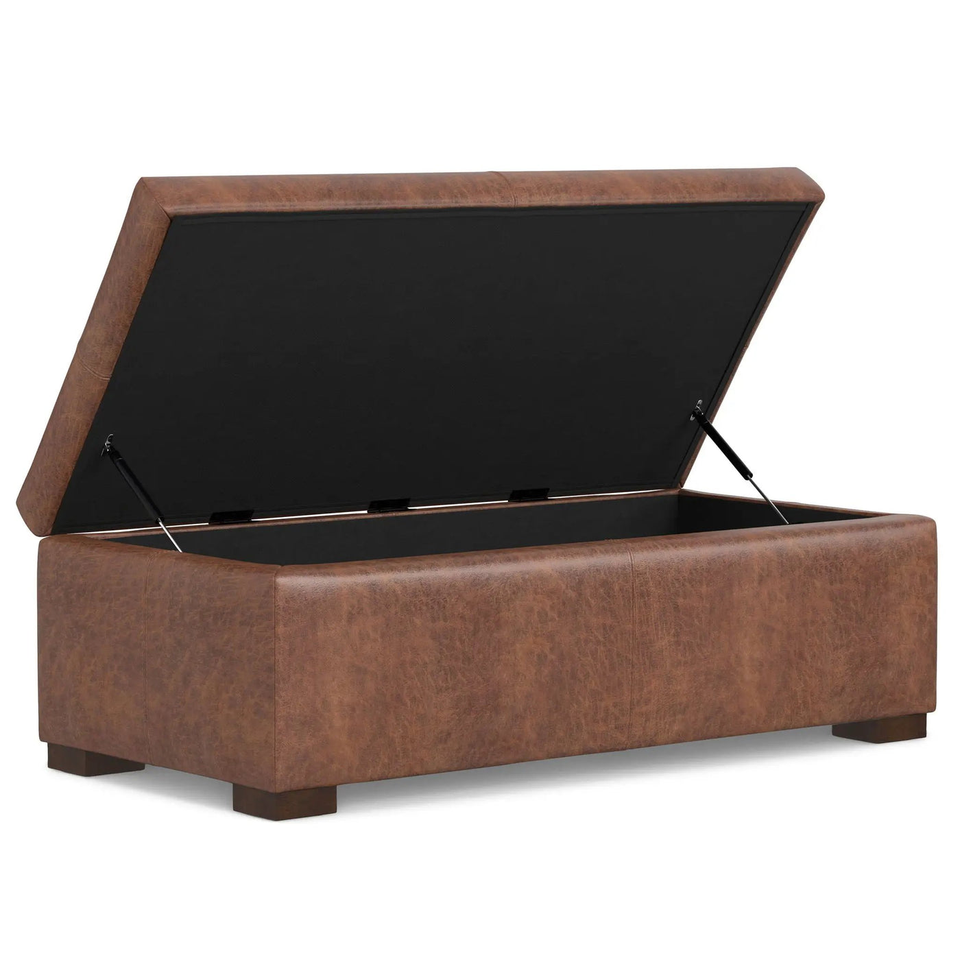 Gabbie - Coffee Table Upholstered Storage Ottoman by HouseOfZazla