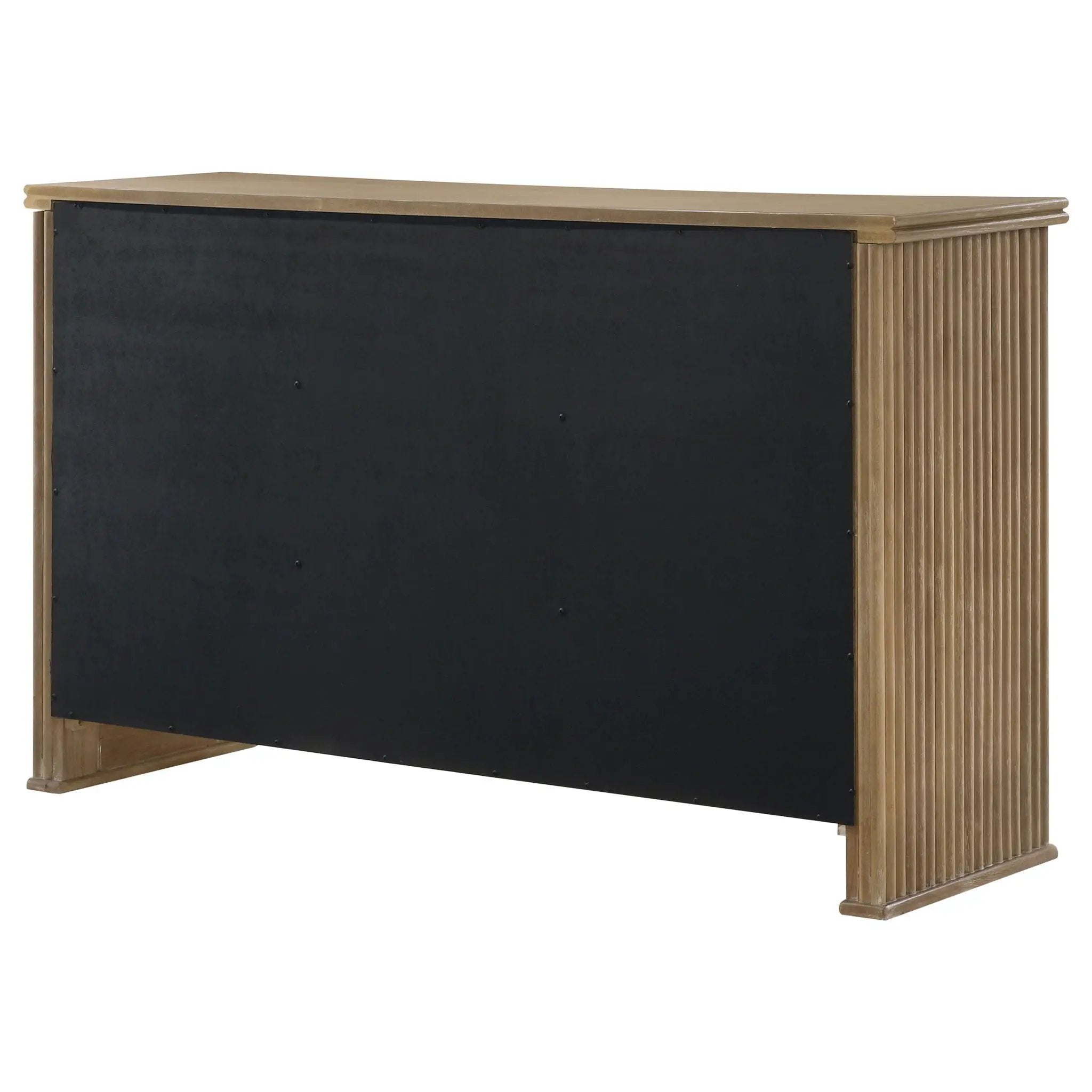 Dreydon - 3 Door Sideboard Server - Light Brown by HouseOfZazla