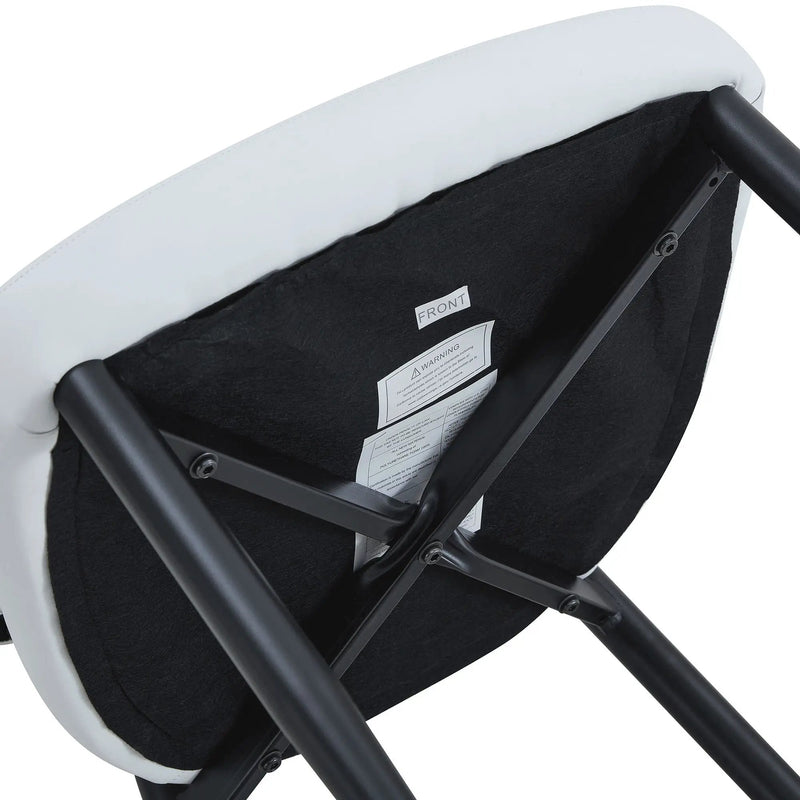 Minimalist Ergonomic Dining Chair With Curved Backres (Set of 4) by HouseOfZazla
