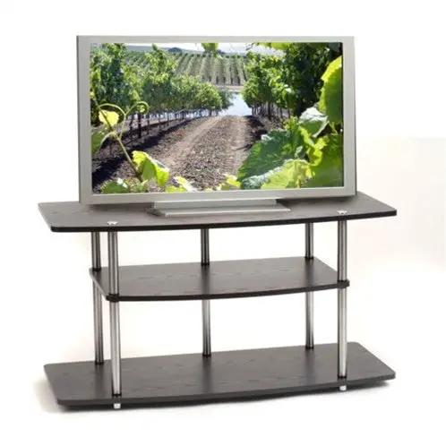 Black 42-Inch Flat Screen TV Stand by Convenience Concepts by HomePacific