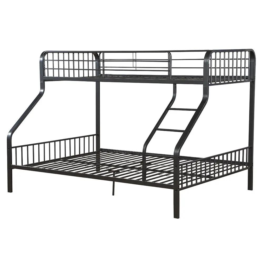 Caius - Twin Long/Queen Bunk Bed - Gunmetal by Unique Piece Furniture