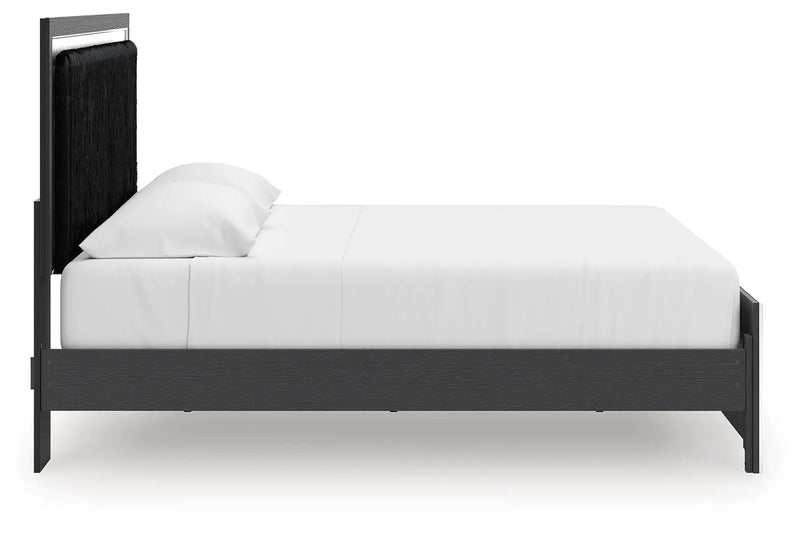 Zuraleus - Upholstered Panel Platform Bed With Roll Slats by Unique Piece Furniture