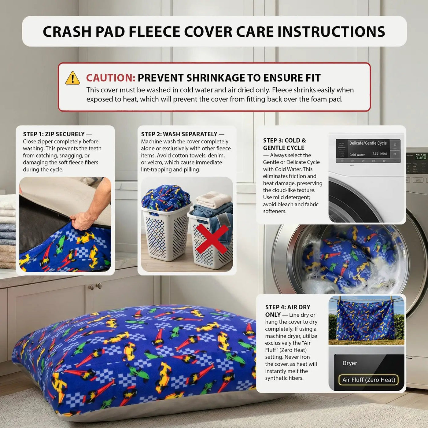 Sensory Crash Pad for Kids & Adults by HouseOfZazla