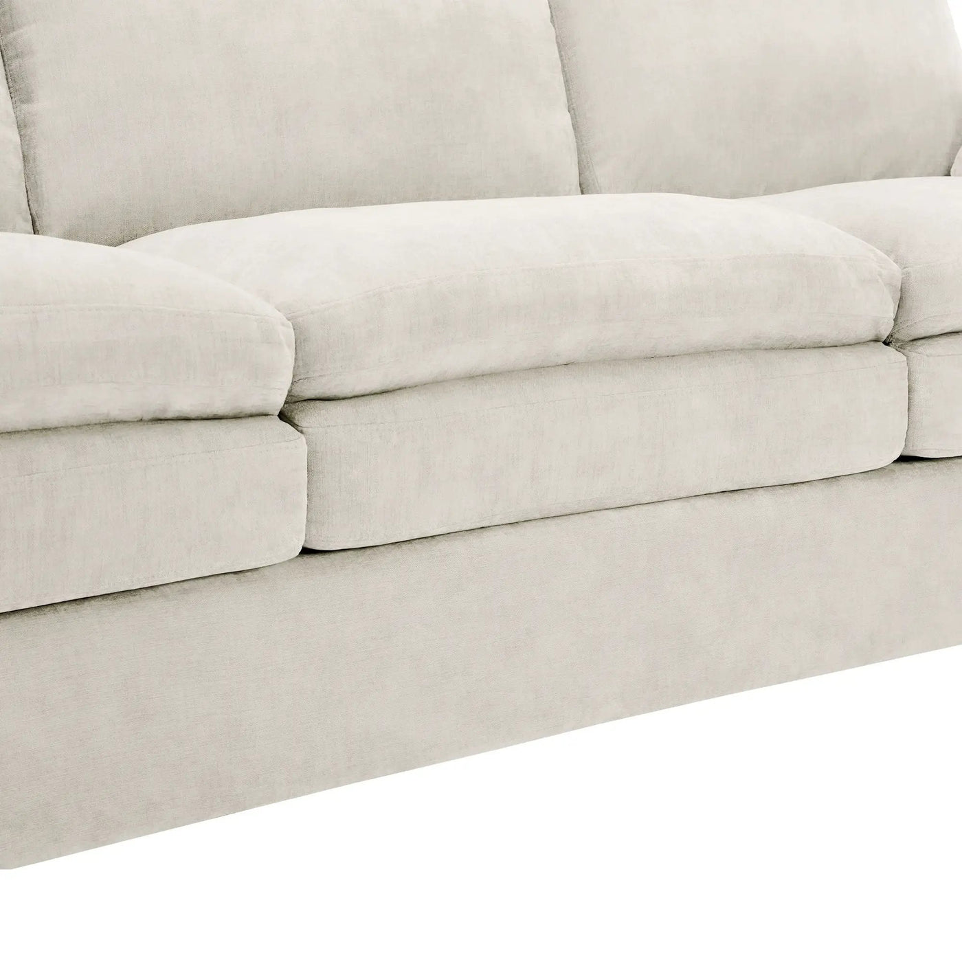 Cozy Upholstered 3 Seater Sofa Cushion For Living Room by HouseOfZazla