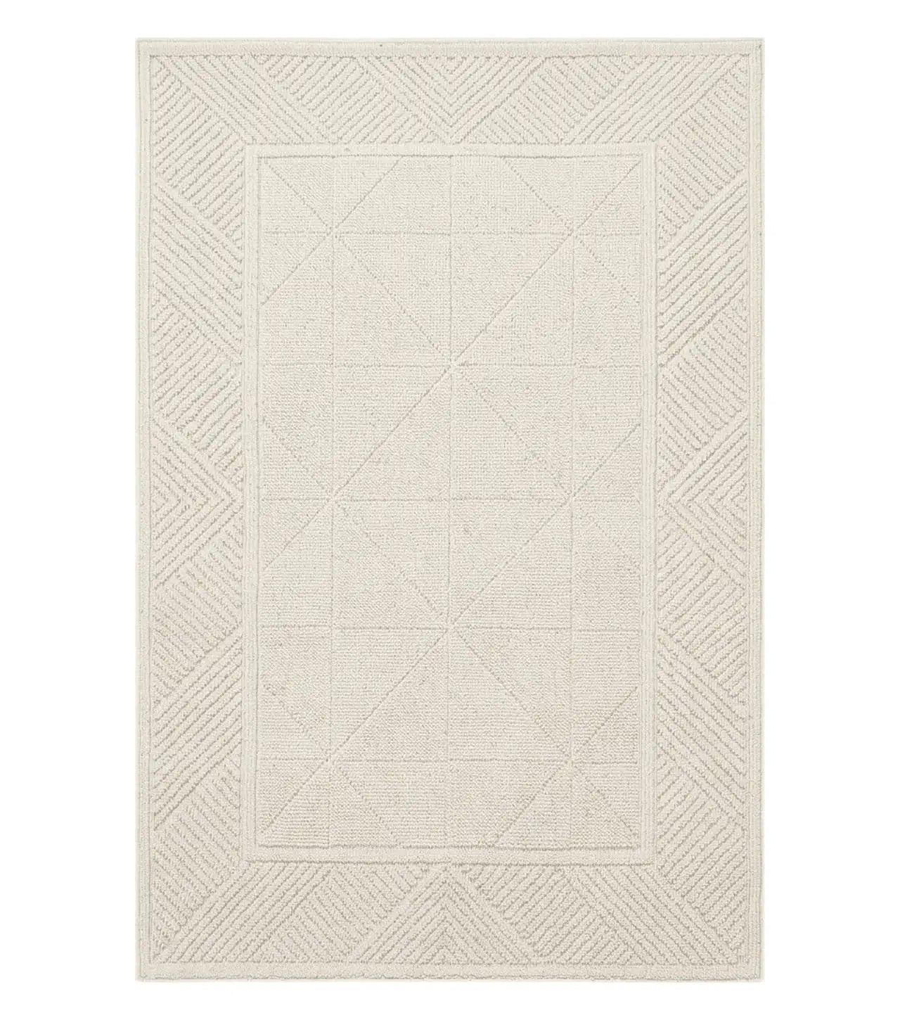 3x5 Karastan Sisal Rug Collection, Design 379/80504, Sambava II, 3'6 x 5'3, Beige Karastan Rug with Label, Authentic Karastan, Entryway Rug by Jewel Rugs