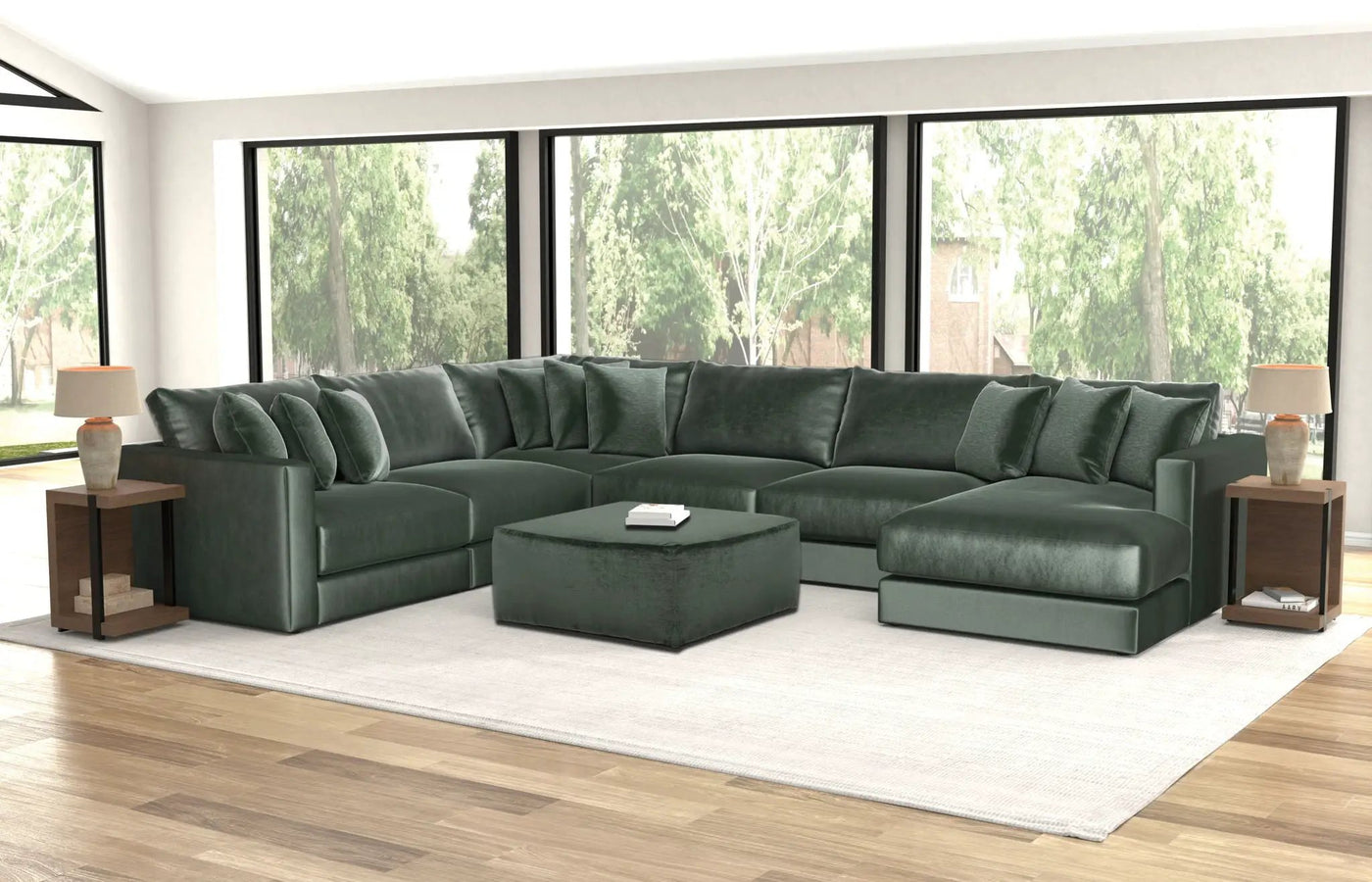 Remington - Cocktail Ottoman by Unique Piece Furniture