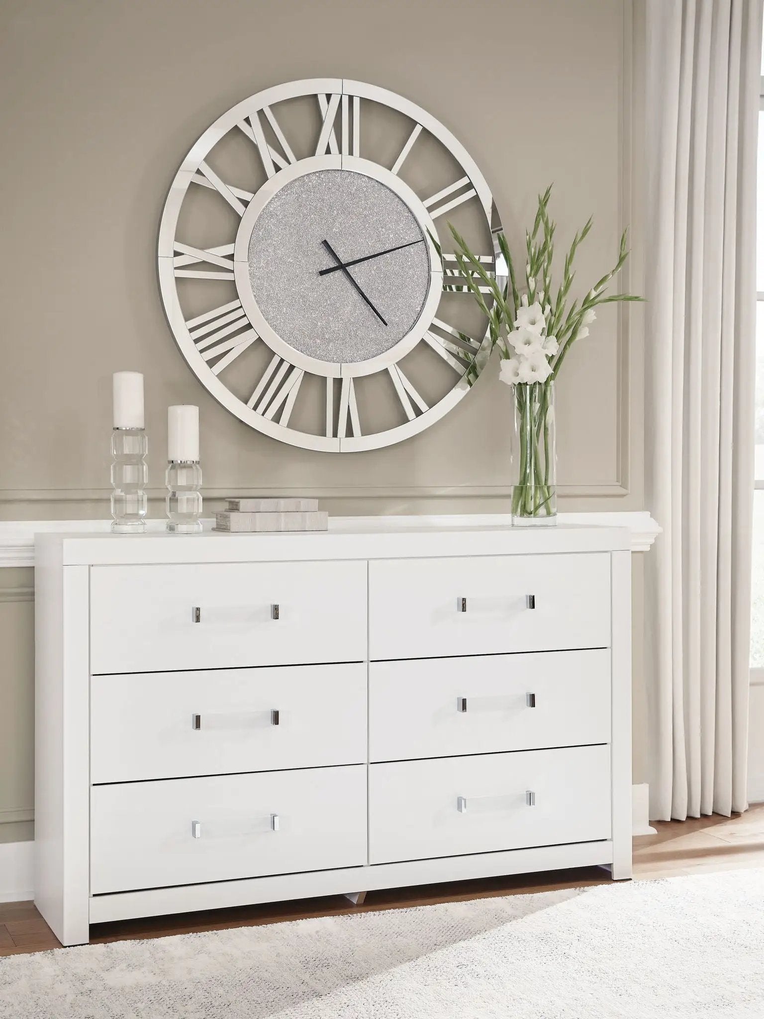 Maeling - Six Drawer Dresser by Unique Piece Furniture