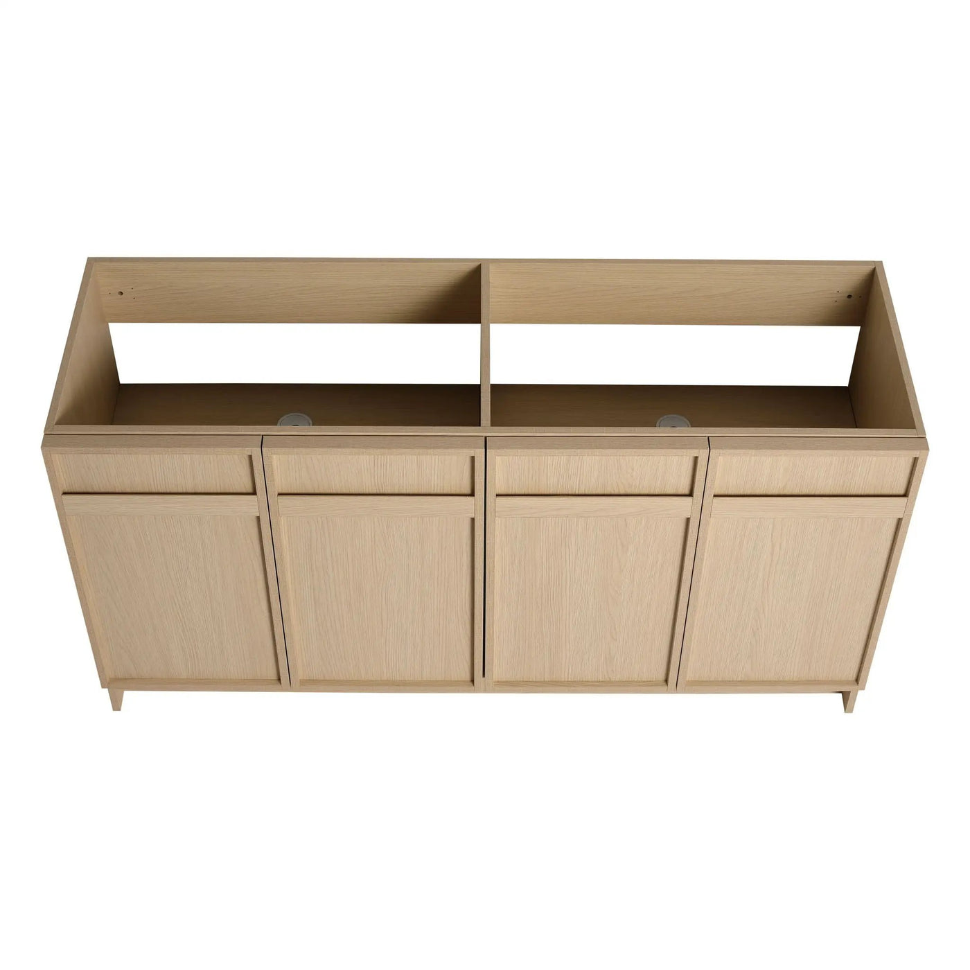 Modern Freestanding Bathroom Vanity & Soft Close Cabinet Doors by Unique Piece Furniture