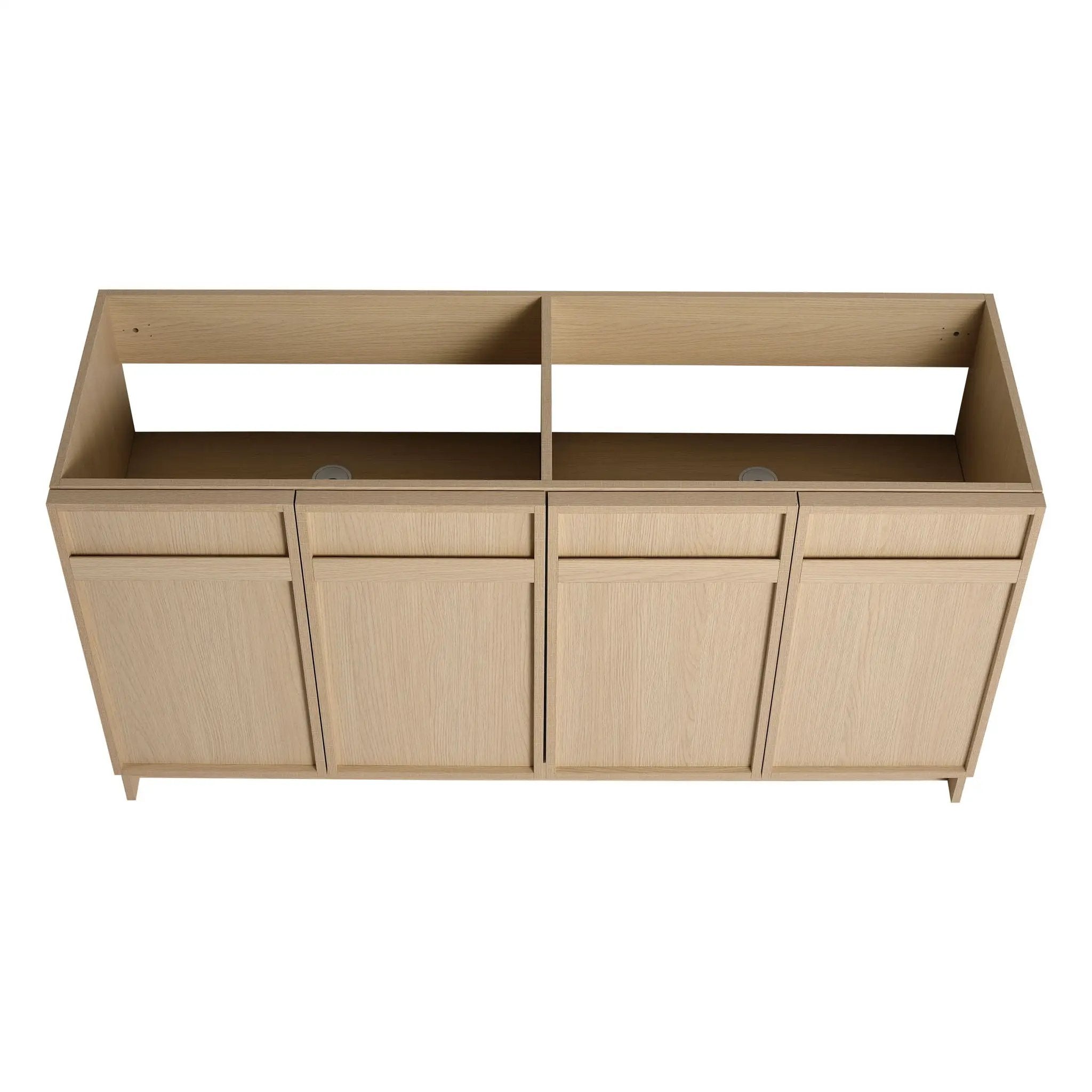 Modern Freestanding Bathroom Vanity & Soft Close Cabinet Doors by Unique Piece Furniture