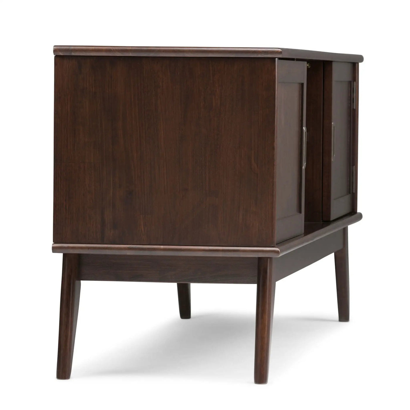 Draper - Handcrafted Mid Century Low TV Media Stand by HouseOfZazla