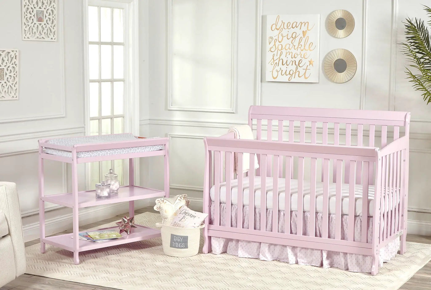 Riley - 4-in-1 Convertible Crib by Unique Piece Furniture