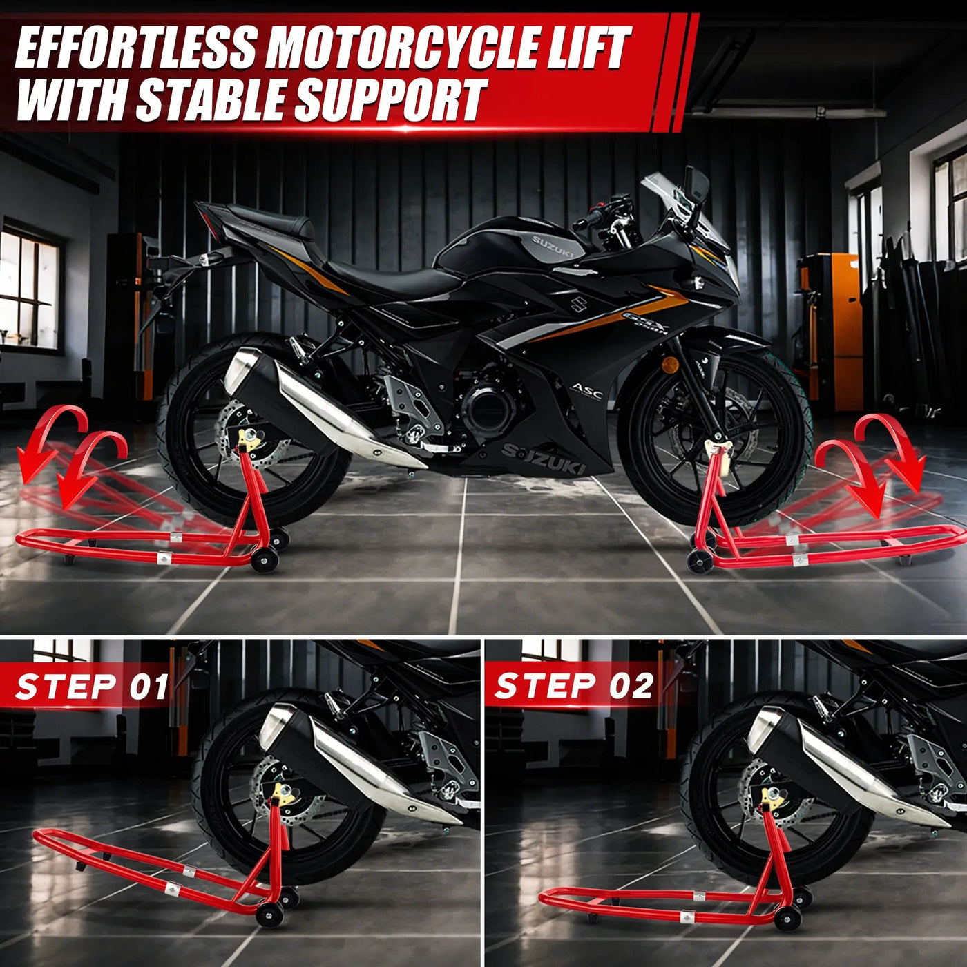 Universal Motorcycle Lifting Stands by HouseOfZazla