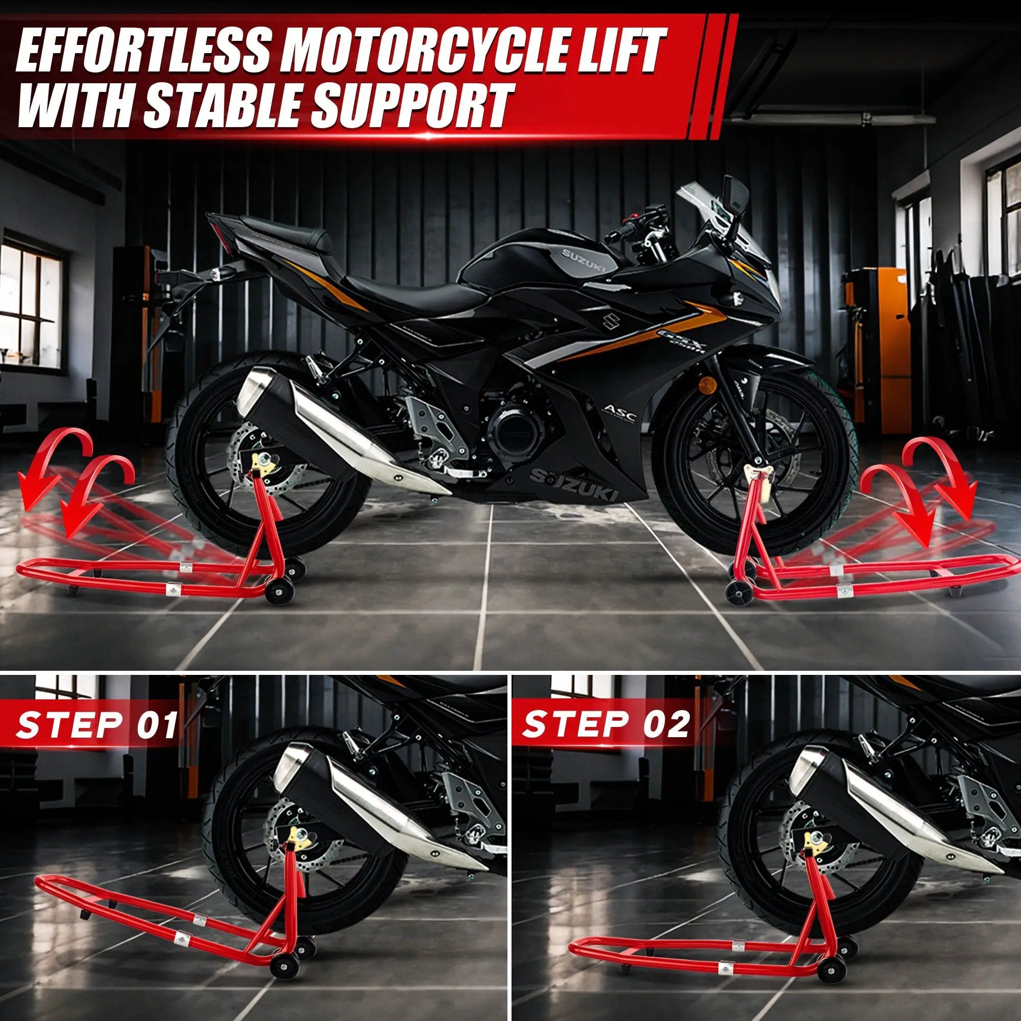 Universal Motorcycle Lifting Stands by HouseOfZazla