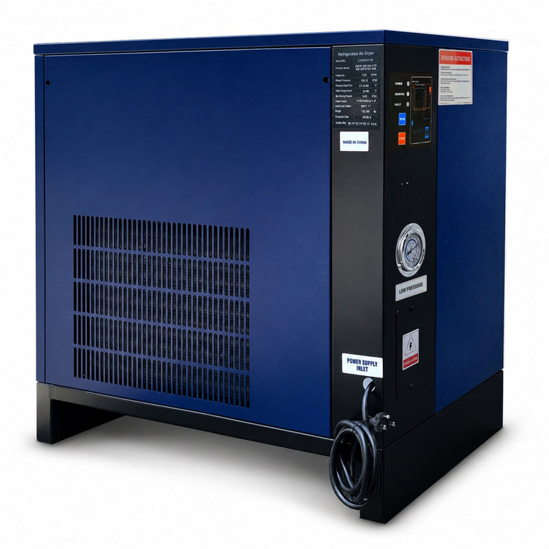 134CFM Refrigerated Air Dryer for 20HP & 30HP Compressors by Chery Industrial