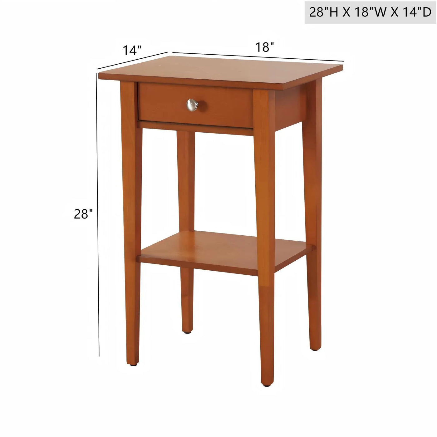 High Quality Wood Nightstand by HouseOfZazla