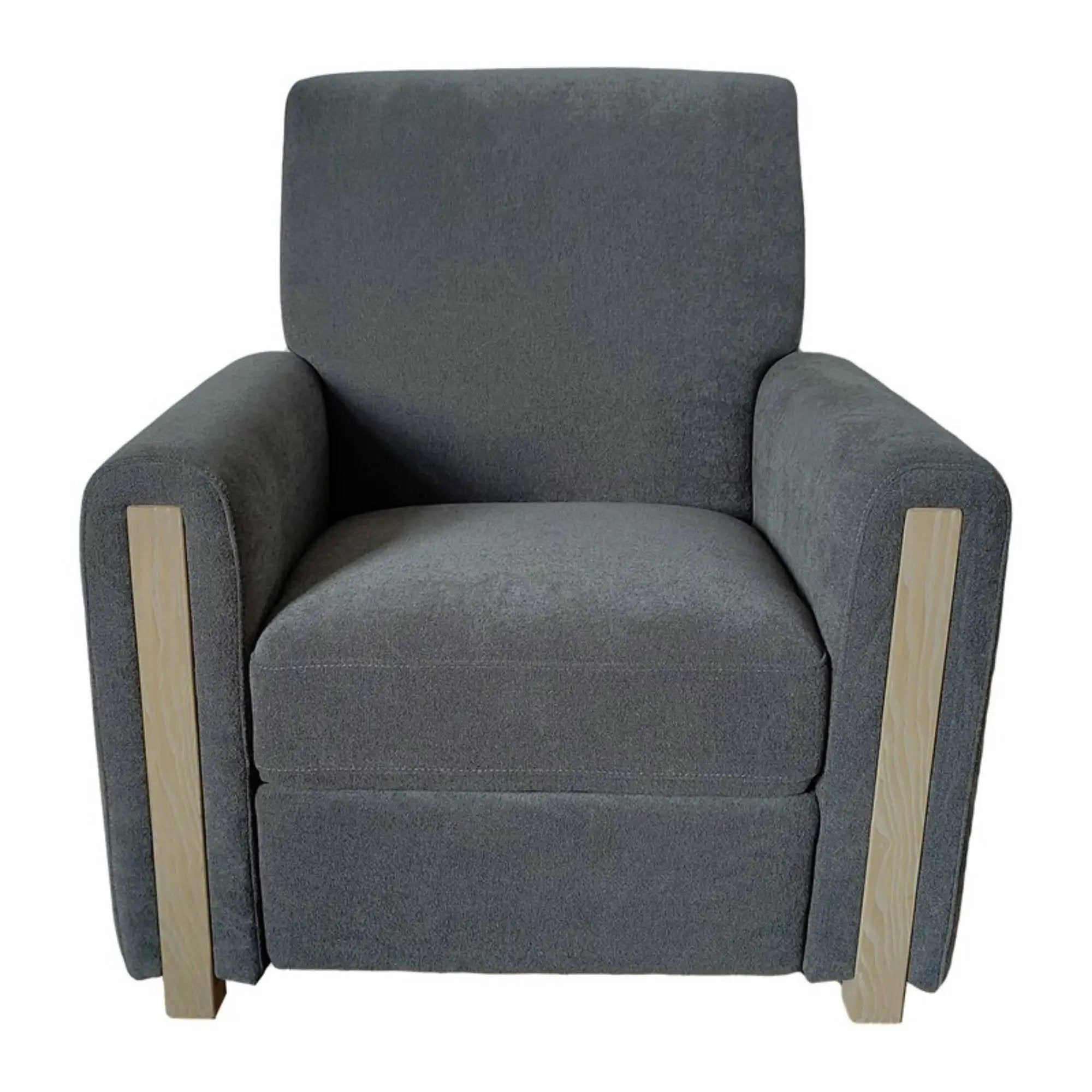 Recliner Chair - Gray by Unique Piece Furniture