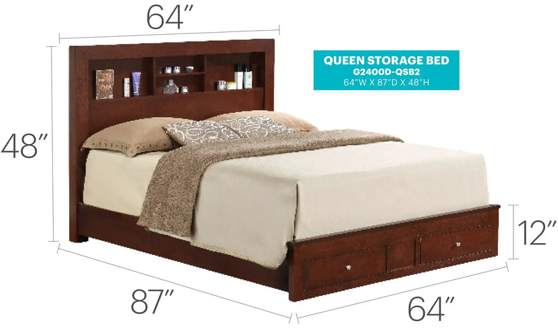 Stylish Storage Bed For Modern Spaces by HouseOfZazla
