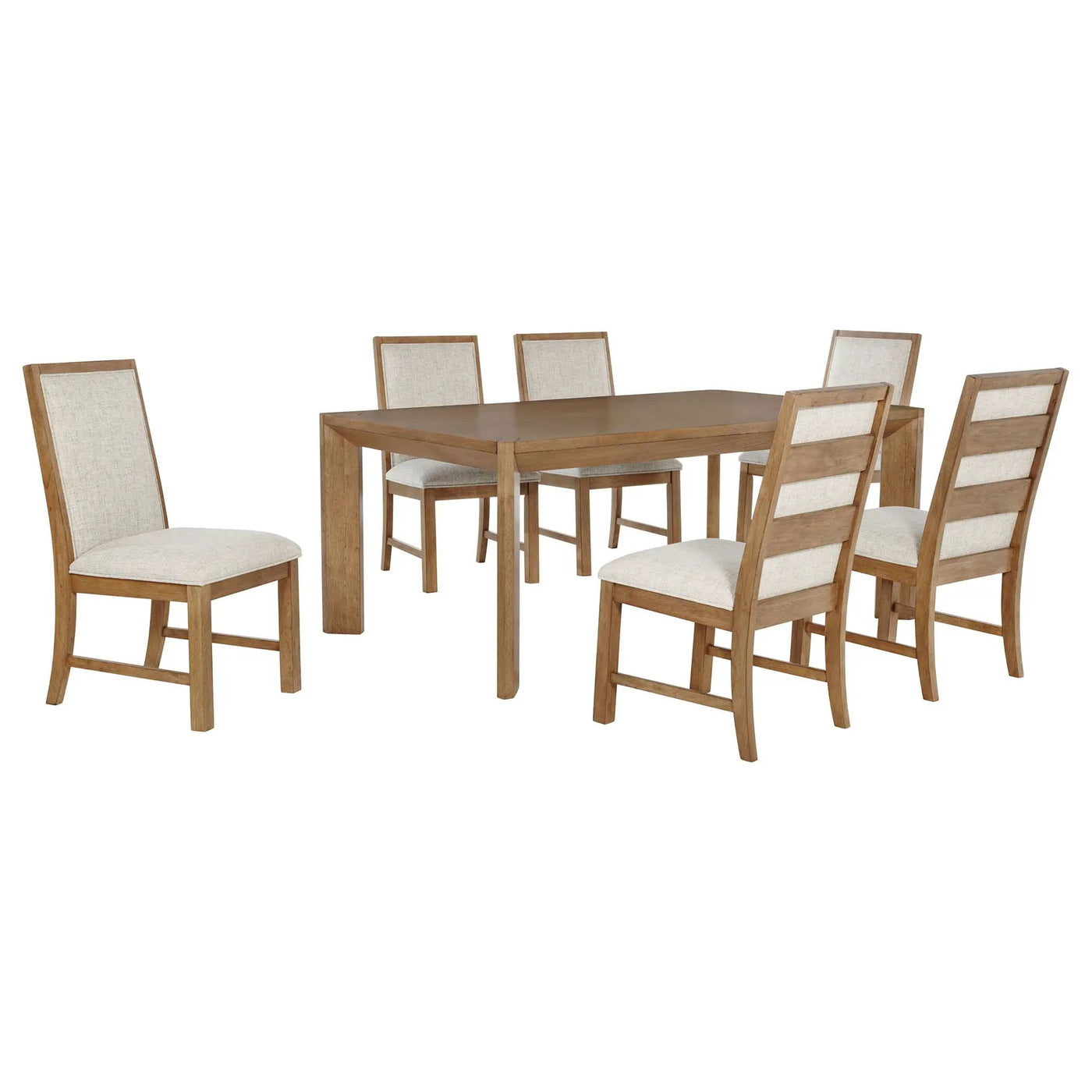 Rectangular Dining Set With Angular Legs by HouseOfZazla