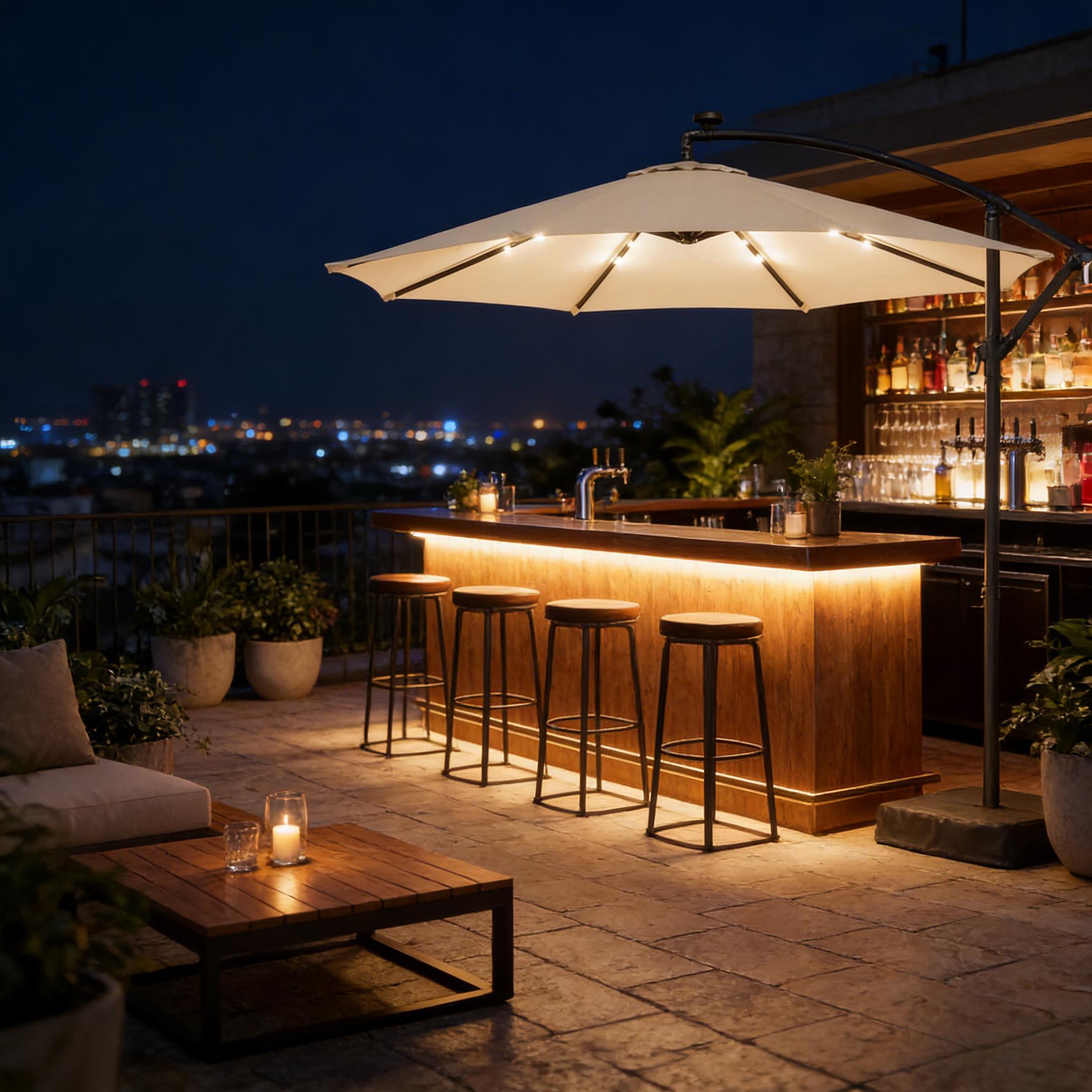 Garden Cantilever Patio Umbrella by HouseOfZazla