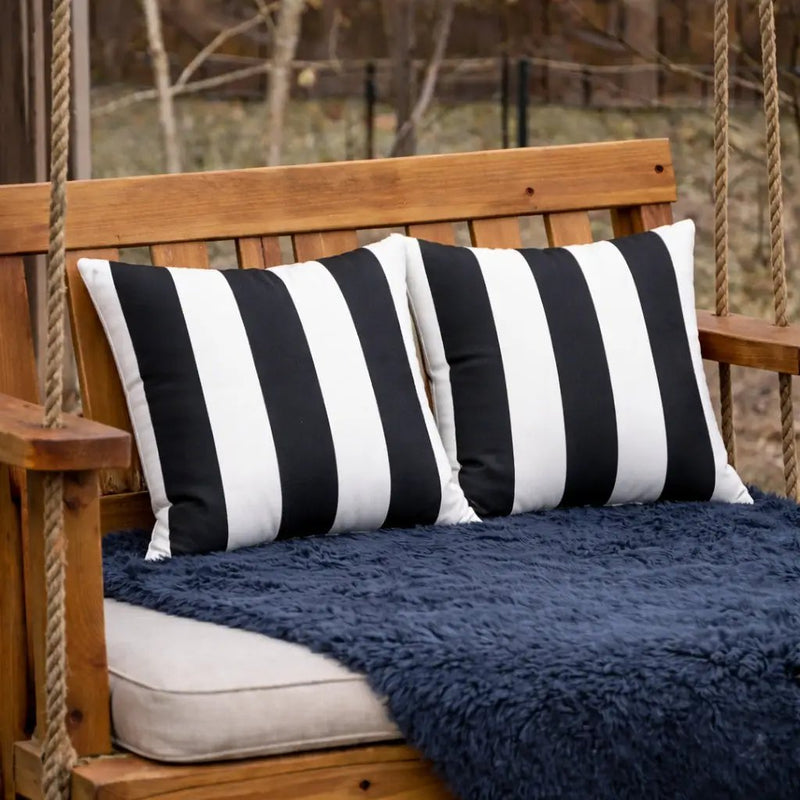 2 Pack Outdoor Pillow Covers - 18x18 Inch by HouseOfZazla