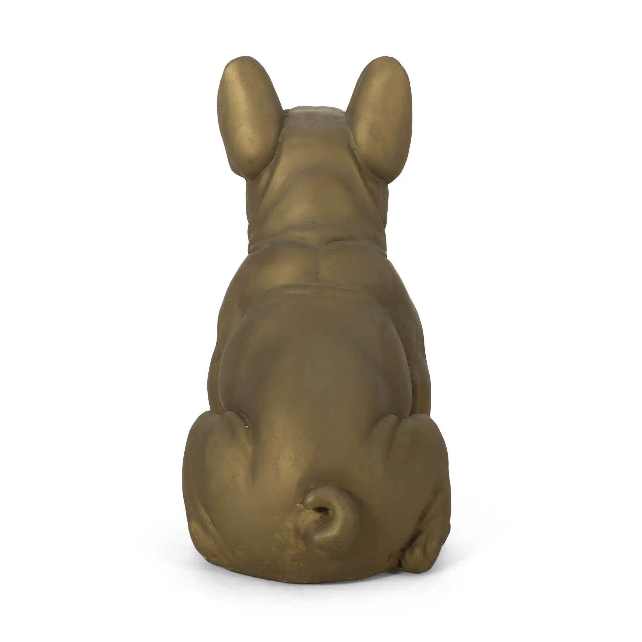 Dog Garden Sculpture, Outdoor French Bulldog Garden Statue by HouseOfZazla