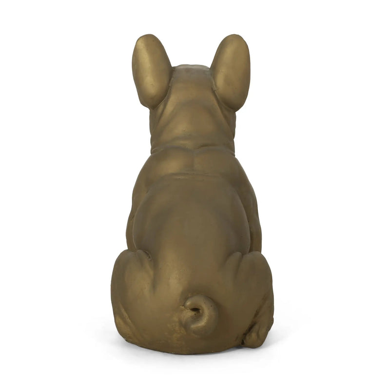Dog Garden Sculpture, Outdoor French Bulldog Garden Statue by HouseOfZazla