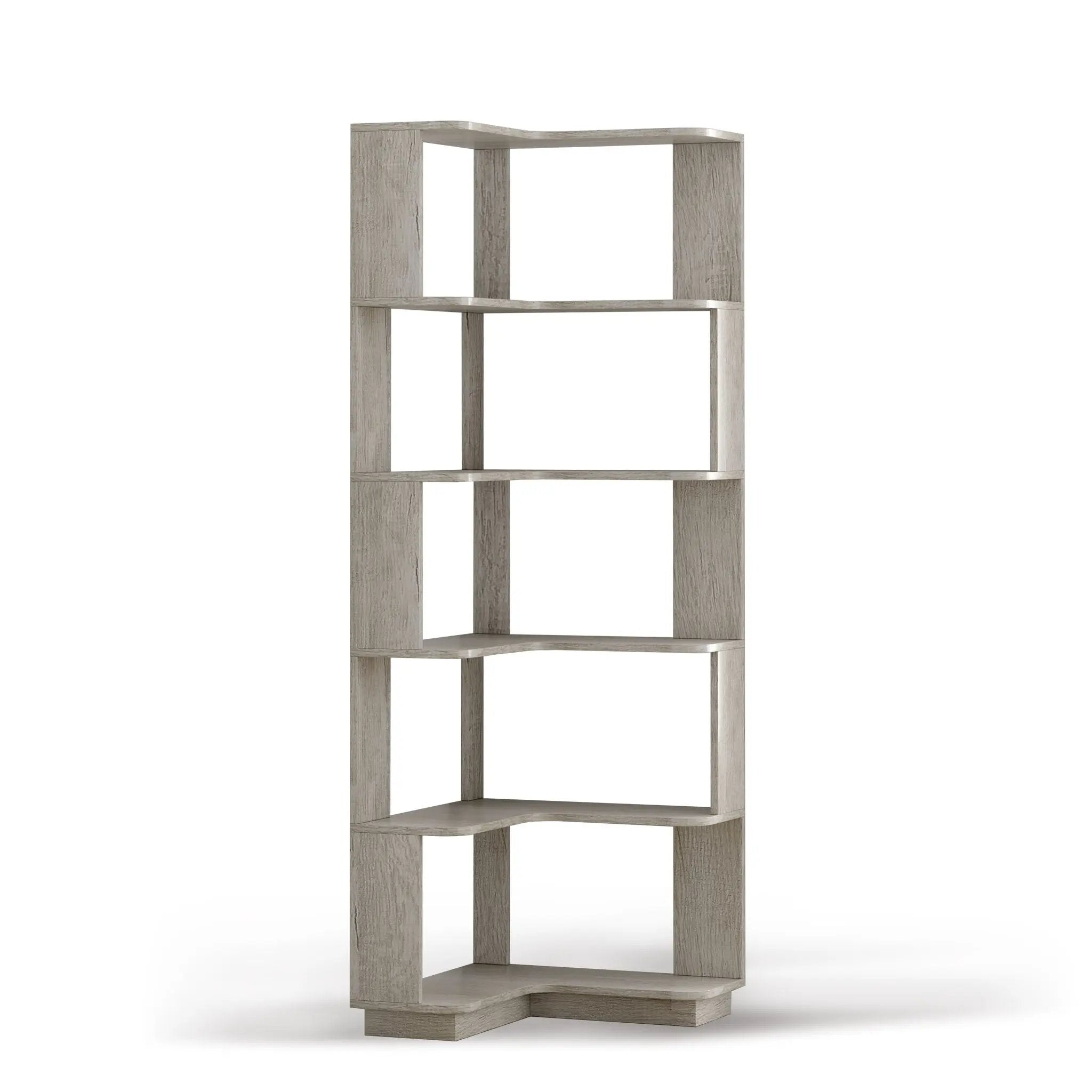 L-Shaped Corner Bookshelf by HouseOfZazla