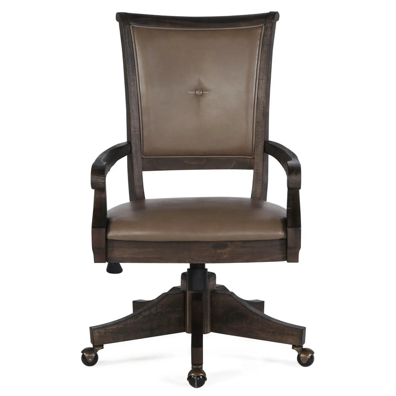 Sutton Place - Swivel Chair - Weathered Charcoal by Unique Piece Furniture