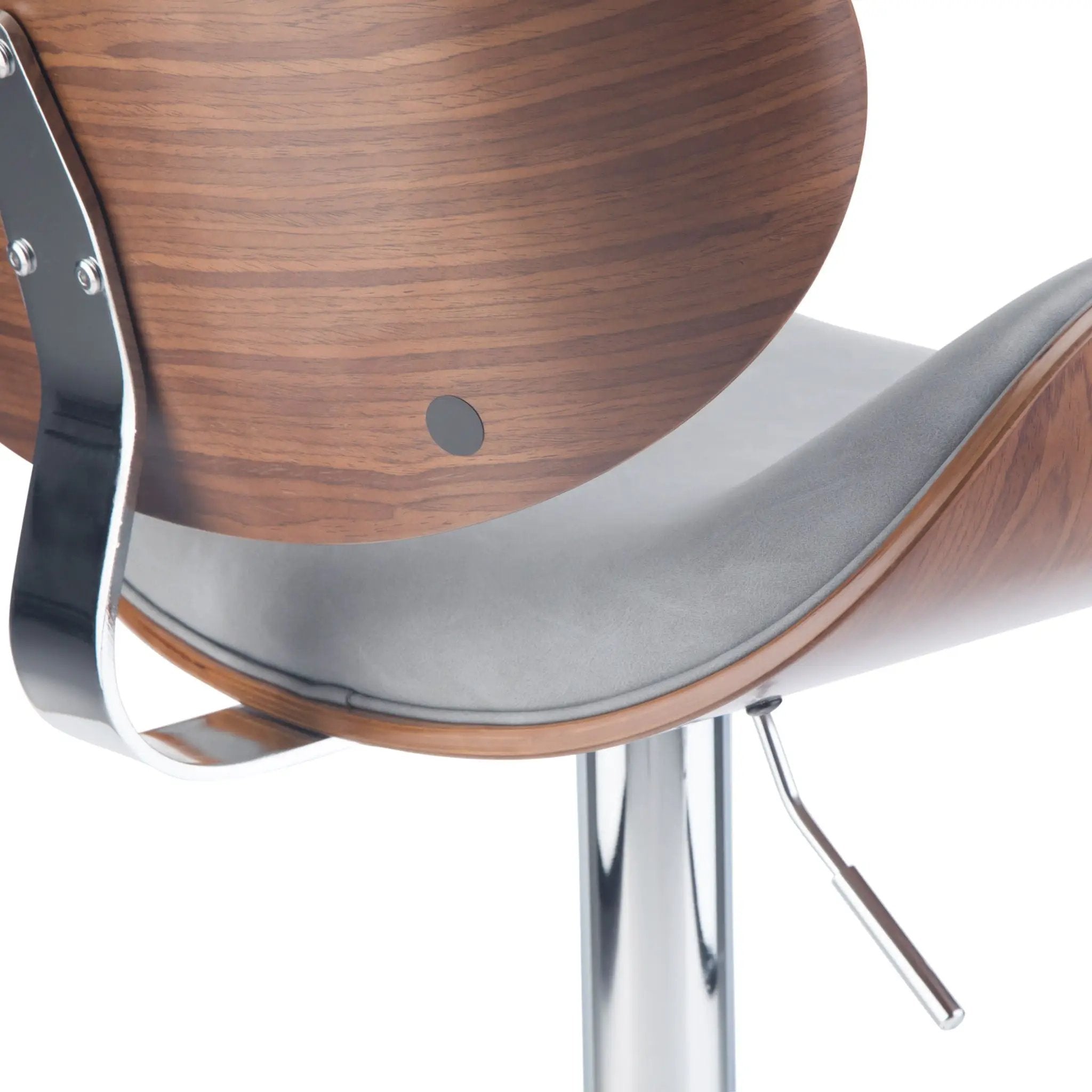 Marana - Multifunctional Handcrafted Bentwood Adjustable Swivel Bar Stool by Unique Piece Furniture