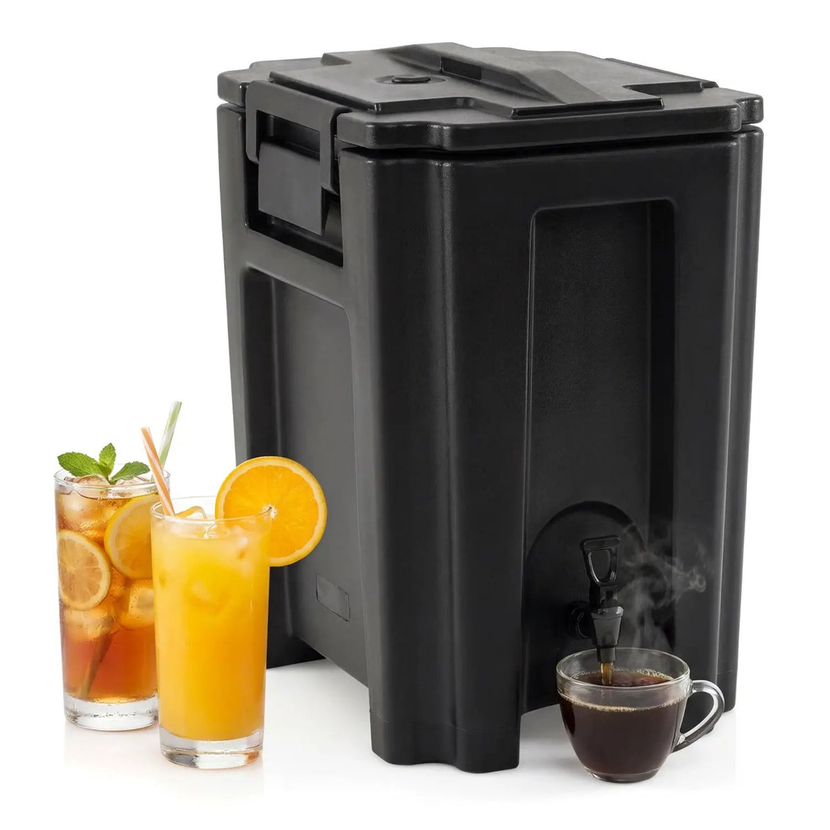 13.2 Gal Insulated Beverage Dispenser Commercial with Two-Stage Faucet, photo 4 of 32