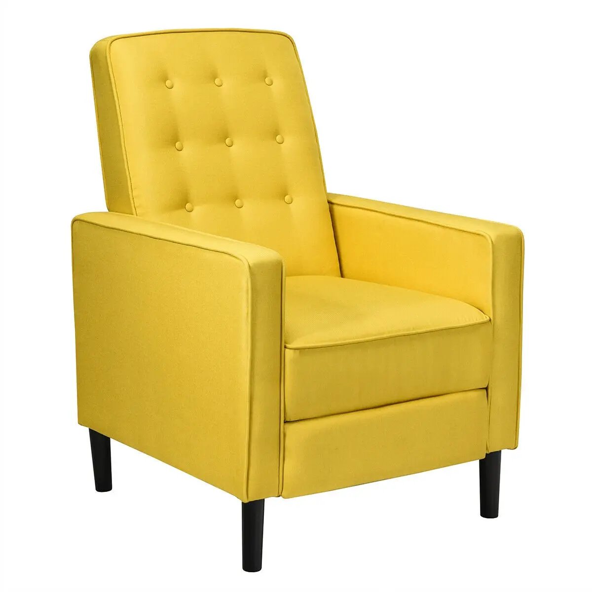 Mid-Century Push Back Recliner Chair, photo 9 of 24