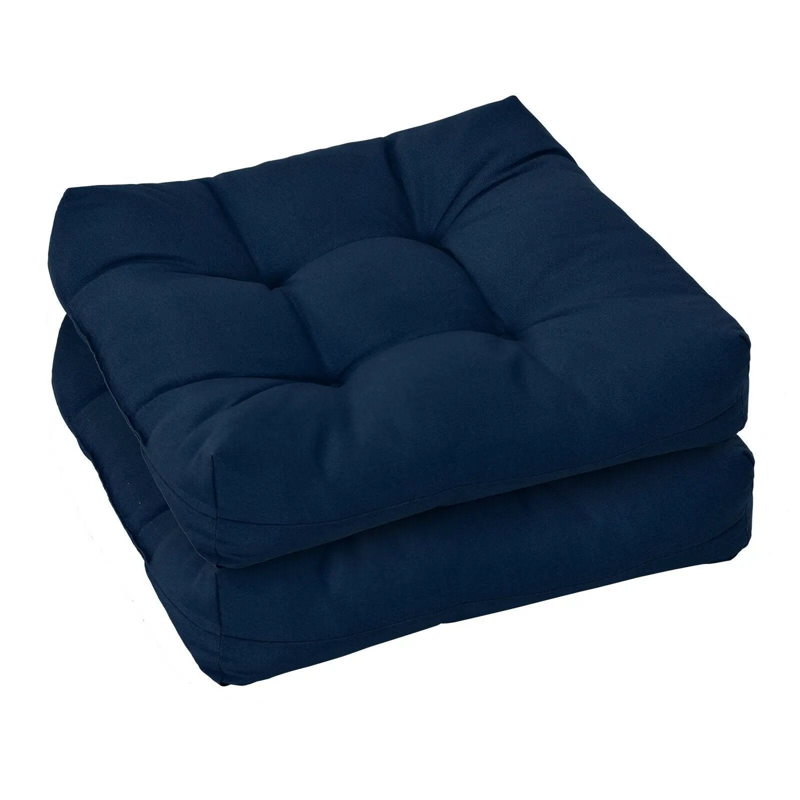 21 Inch x 21 Inch Patio Chair Seat Cushion Pads for Indoor and Outdoor by DirectDeals