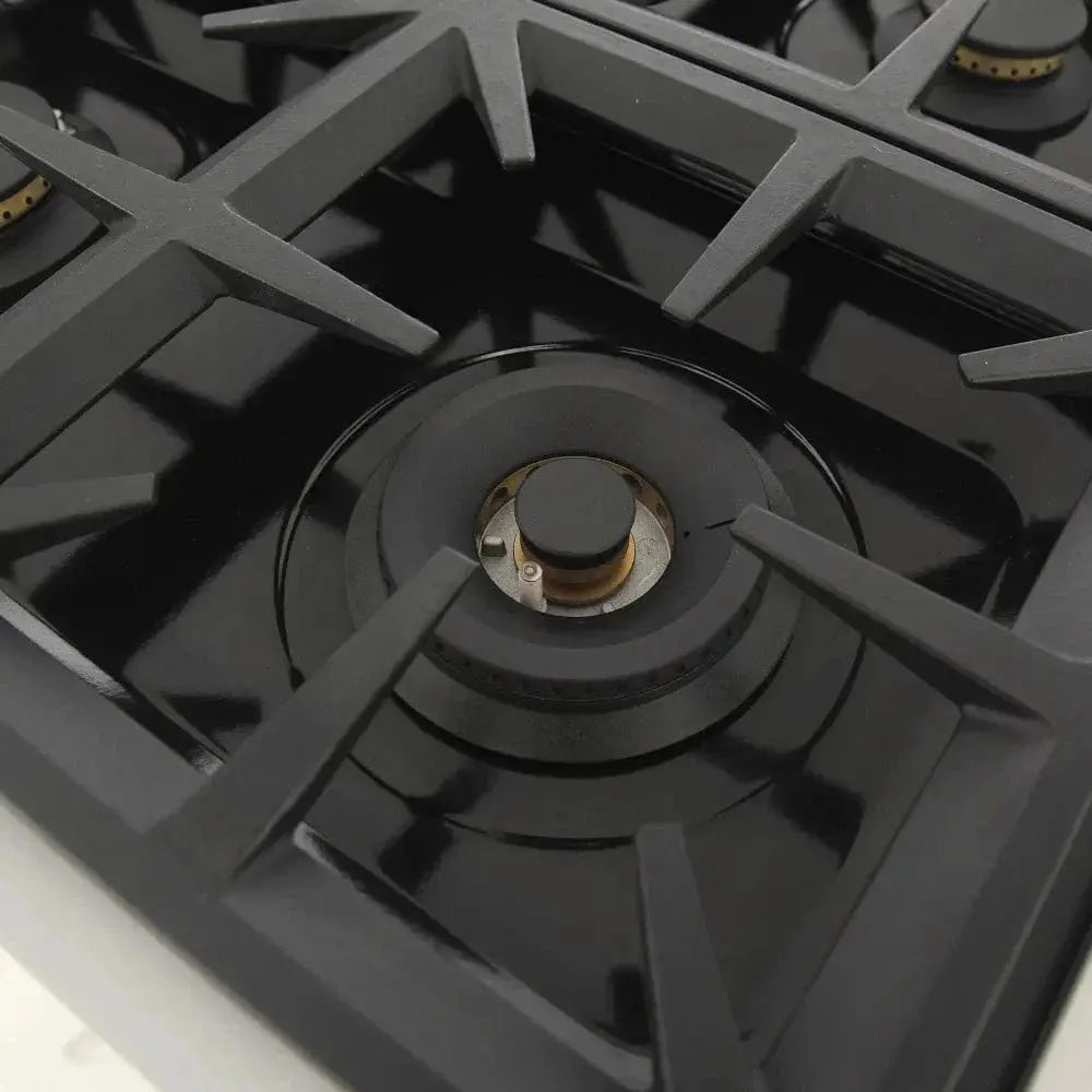 Kucht 36" Freestanding Professional Gas Range Liquid Propane KFX3600X/LP-S by Farmhouse Kitchen and Bath
