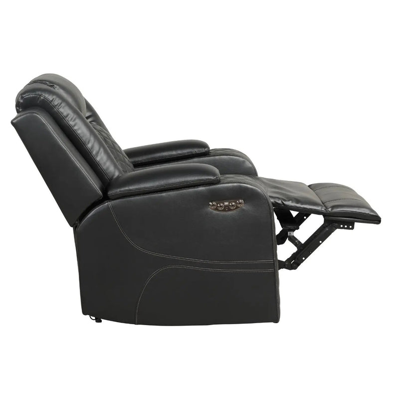 Benz - LED & Power Recliner Chair by Unique Piece Furniture