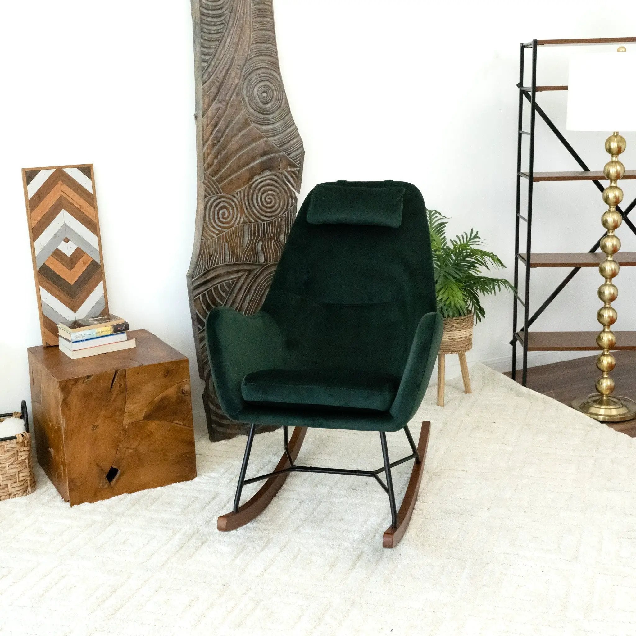 Chel - Mid-Century Modern Rocking Chair by Unique Piece Furniture