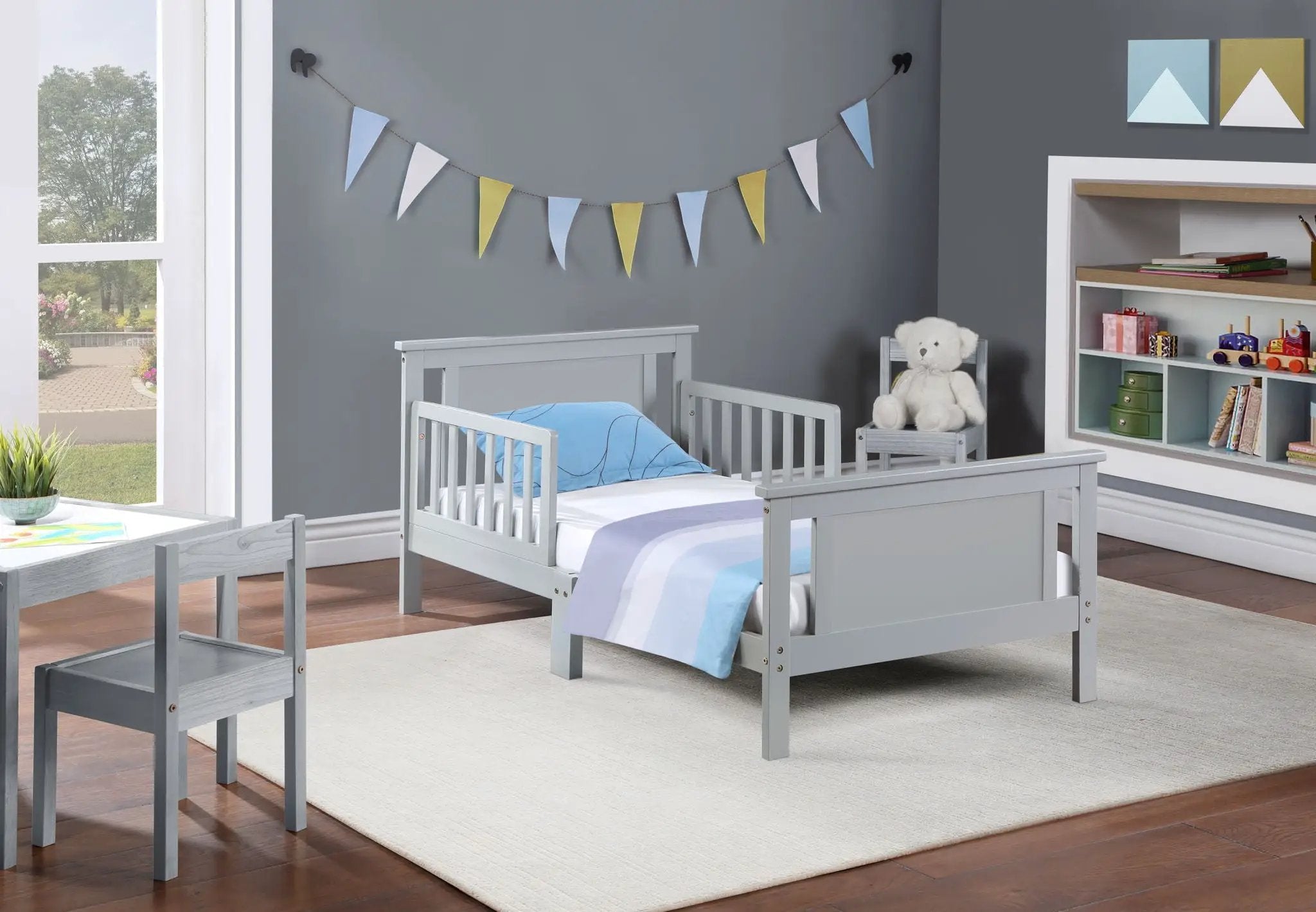 Connelly - Reversible Panel Toddler Bed by HouseOfZazla