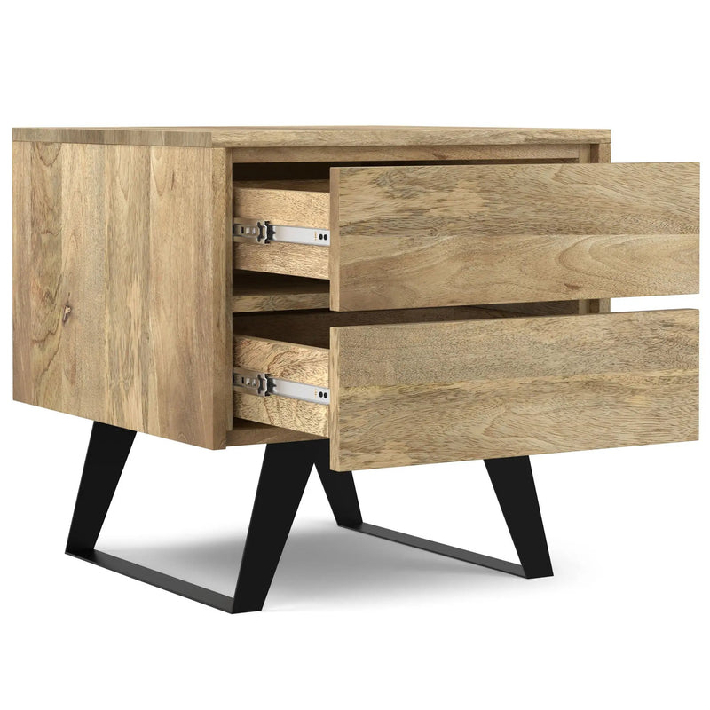 Lowry - Side Table - Natural by HouseOfZazla