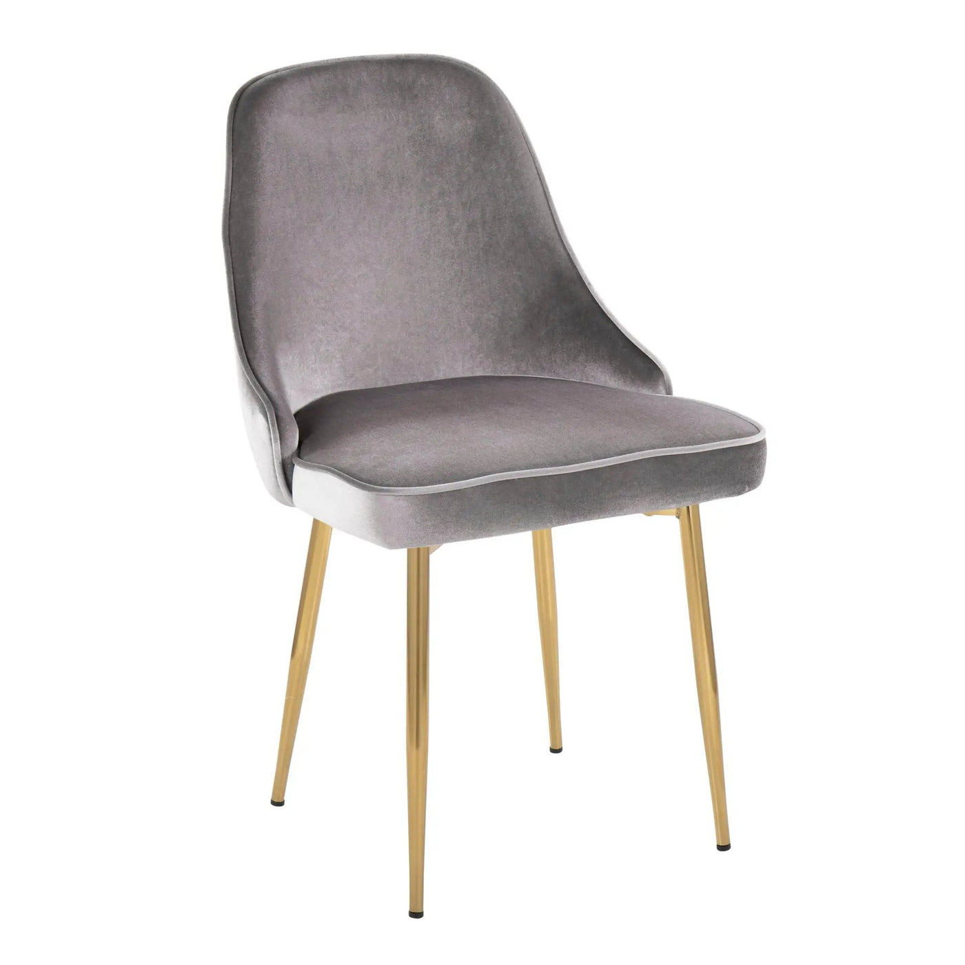 Marcel - Contemporary / Glam Dining Chair (Set of 2) by HouseOfZazla