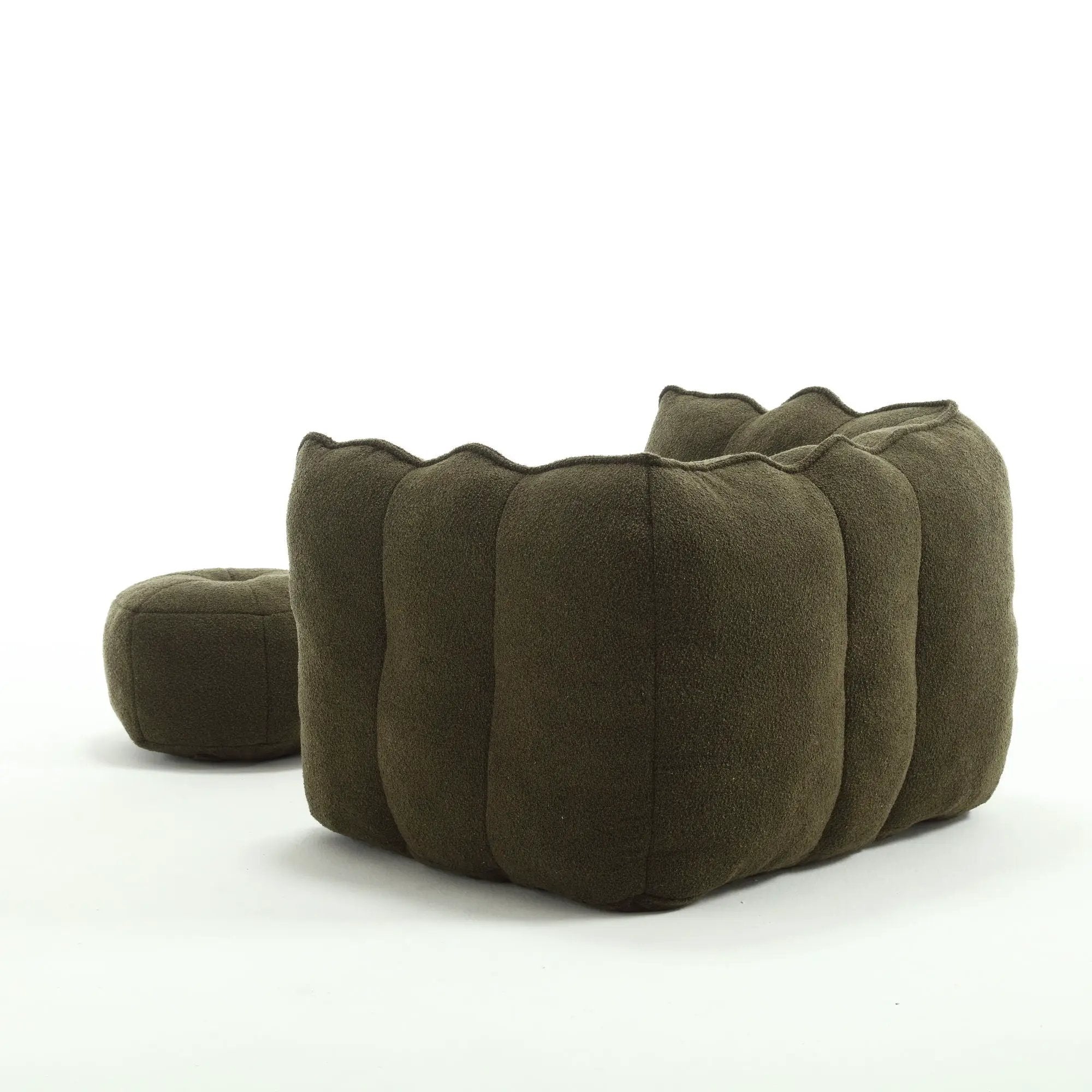 Soft Bean Bag Chair With High Resilient Foam by HouseOfZazla