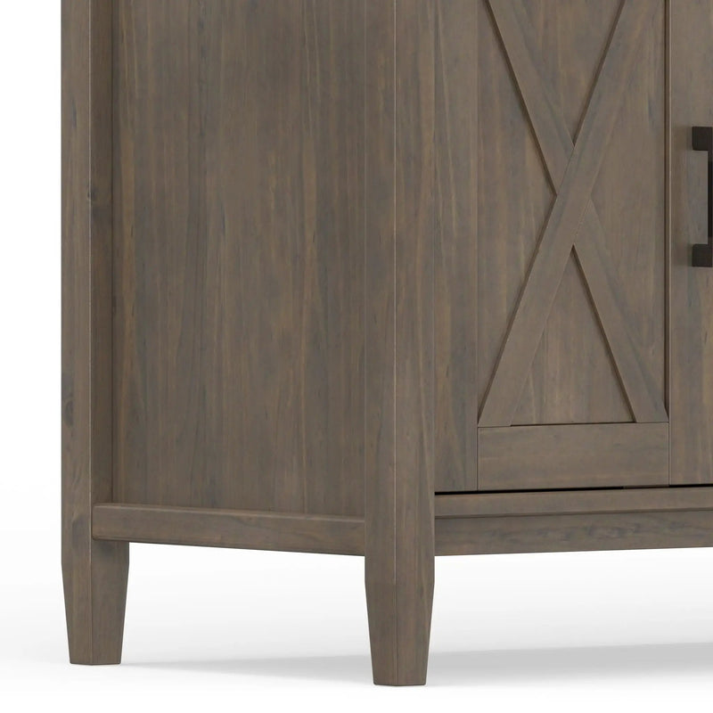 Ela - TV Media Stand - Smoky Brown by HouseOfZazla