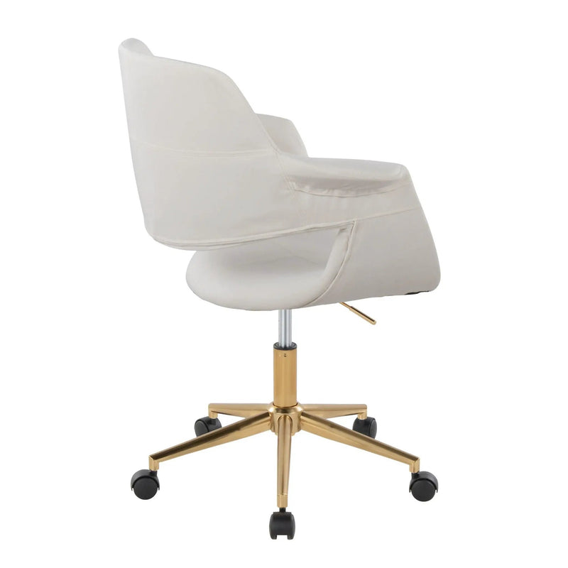 Vintage Flair - Mid Century Modern Office Chair by HouseOfZazla