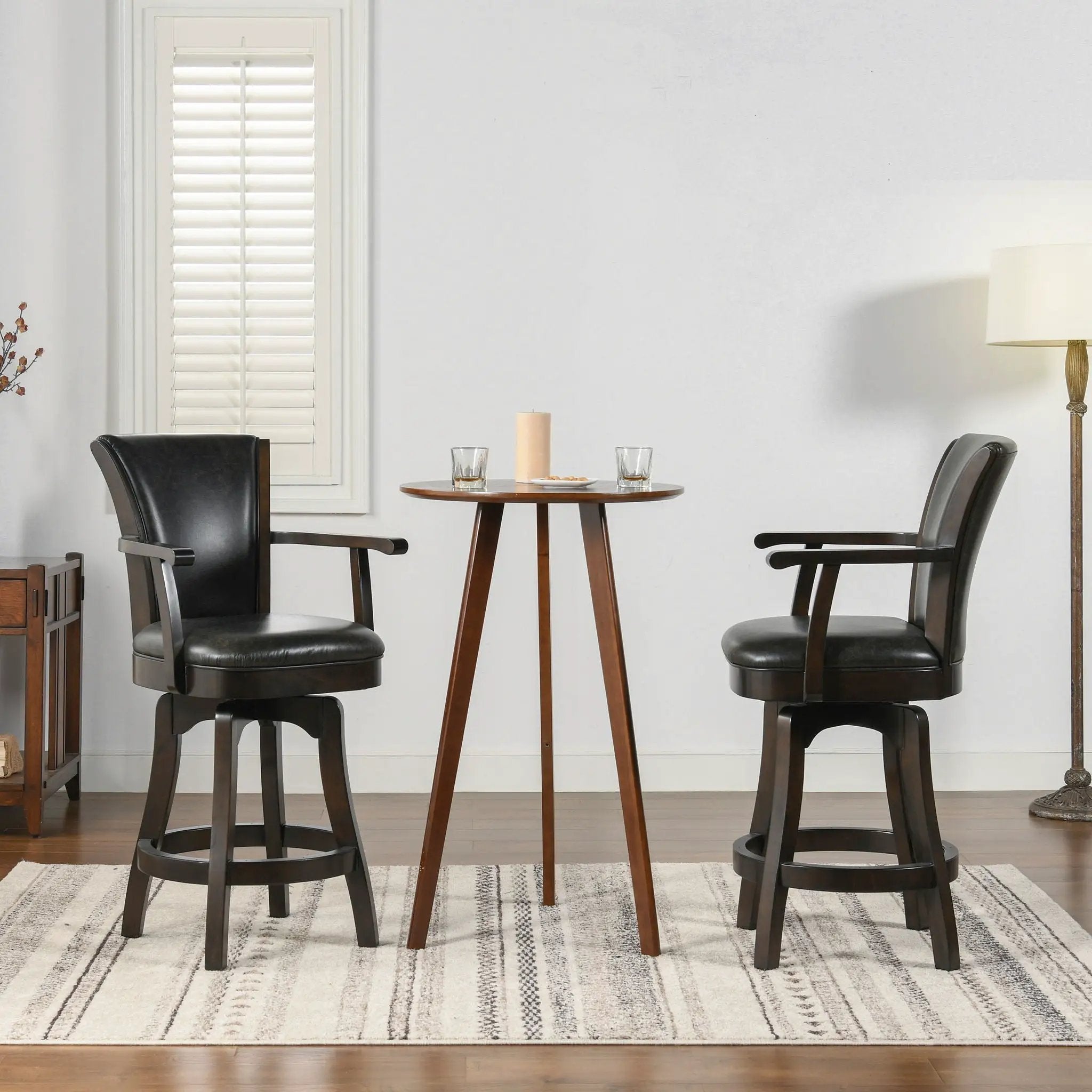 Williams - Swivel Counter Height Bar Stool by Unique Piece Furniture