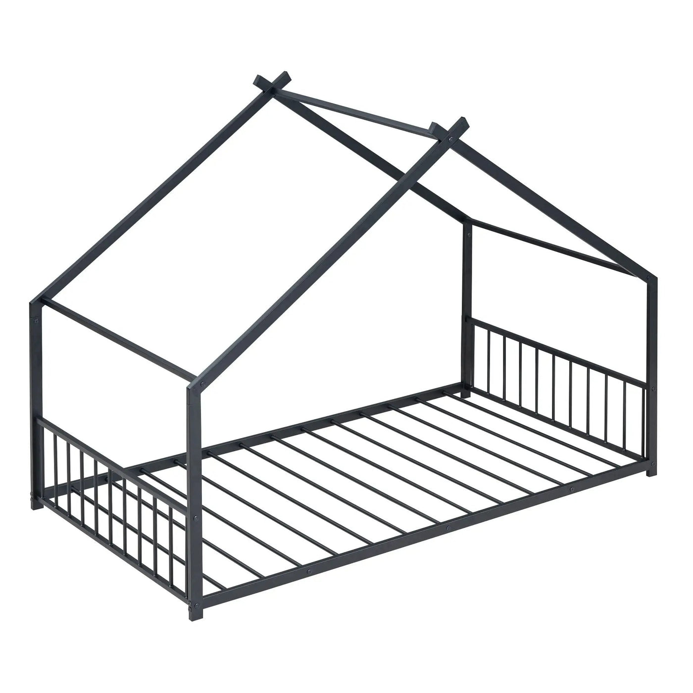 Metal House Bed by Unique Piece Furniture