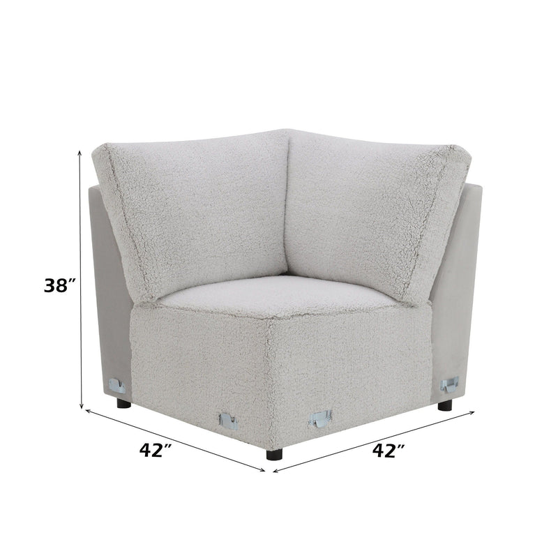 Tarrance - Modular Power Recliner Sectional - Gray by HouseOfZazla