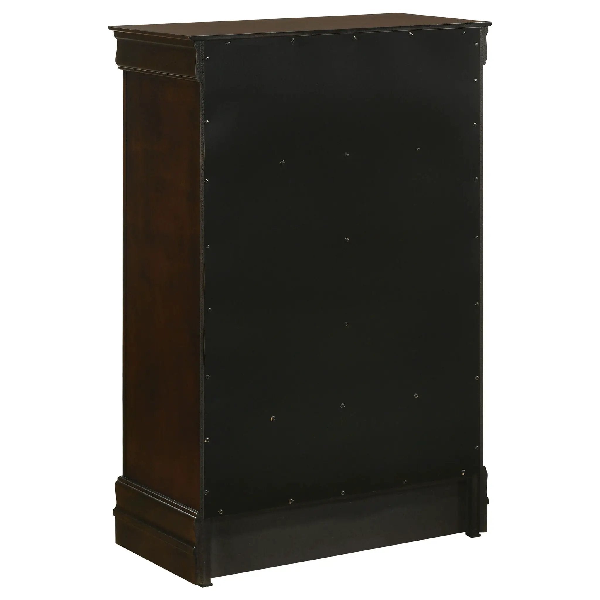Louis Philippe 5-drawer Bedroom Chest Cappuccino by Unique Piece Furniture