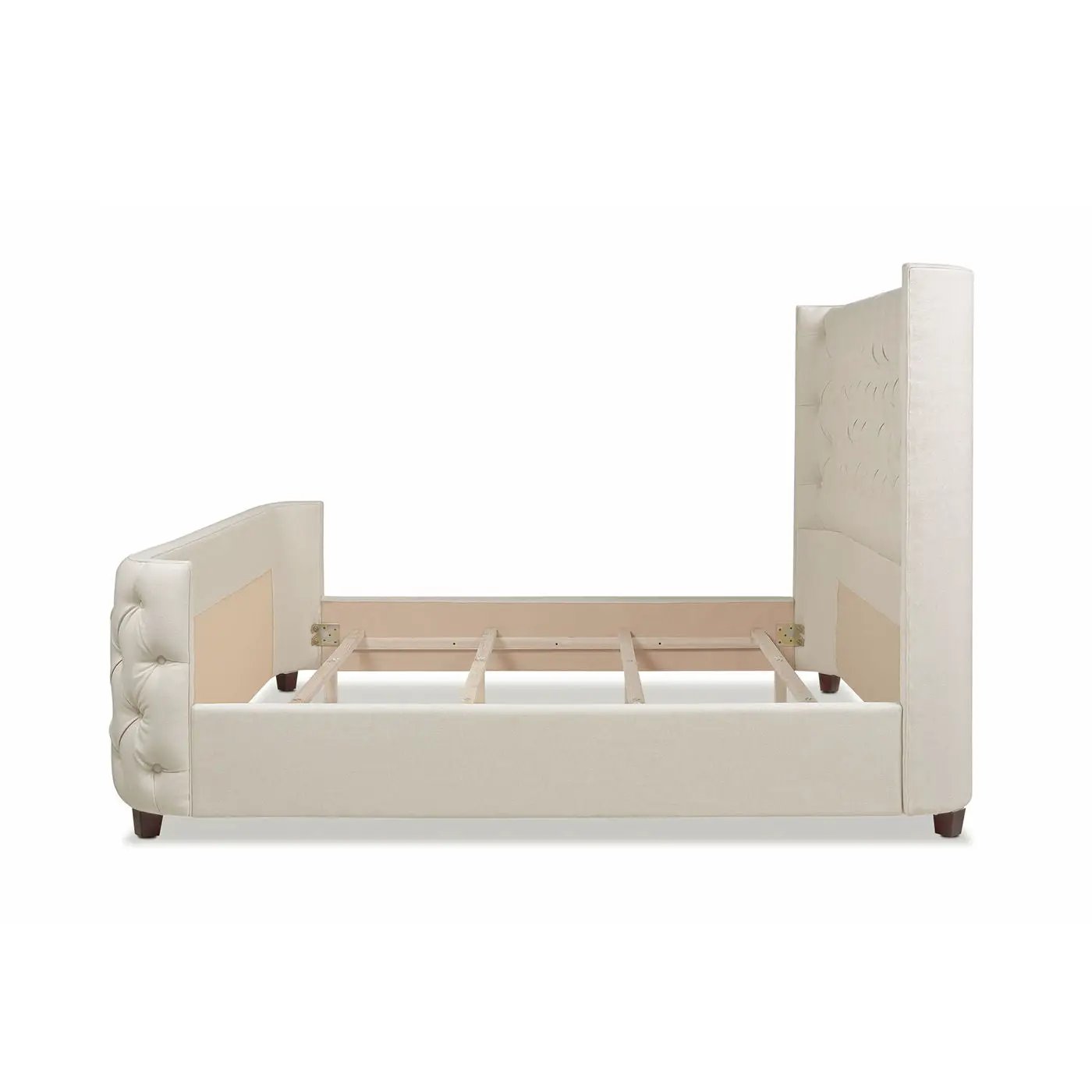 Brooklyn - Tufted Panel Bed Headboard And Footboard Set by HouseOfZazla