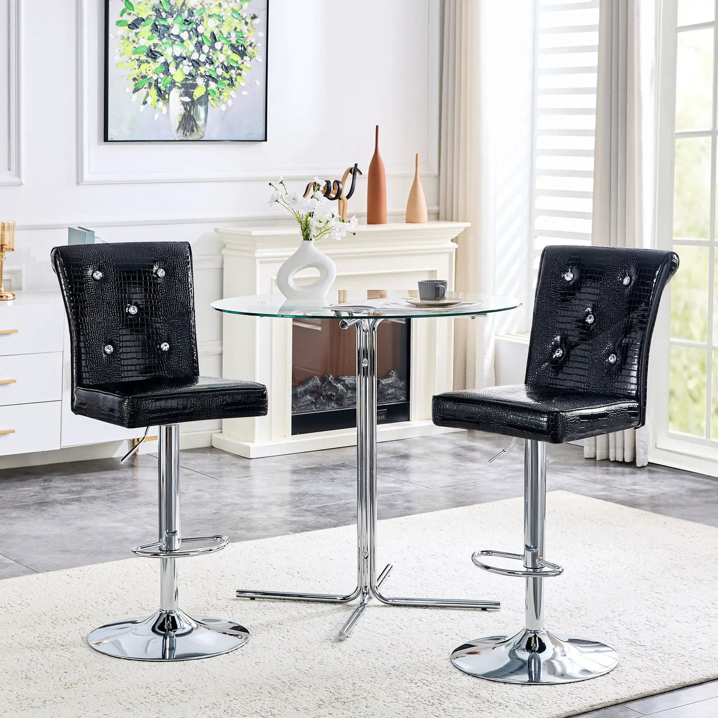 Lift Chairs For Dining Room Seating (Set of 2) by Unique Piece Furniture