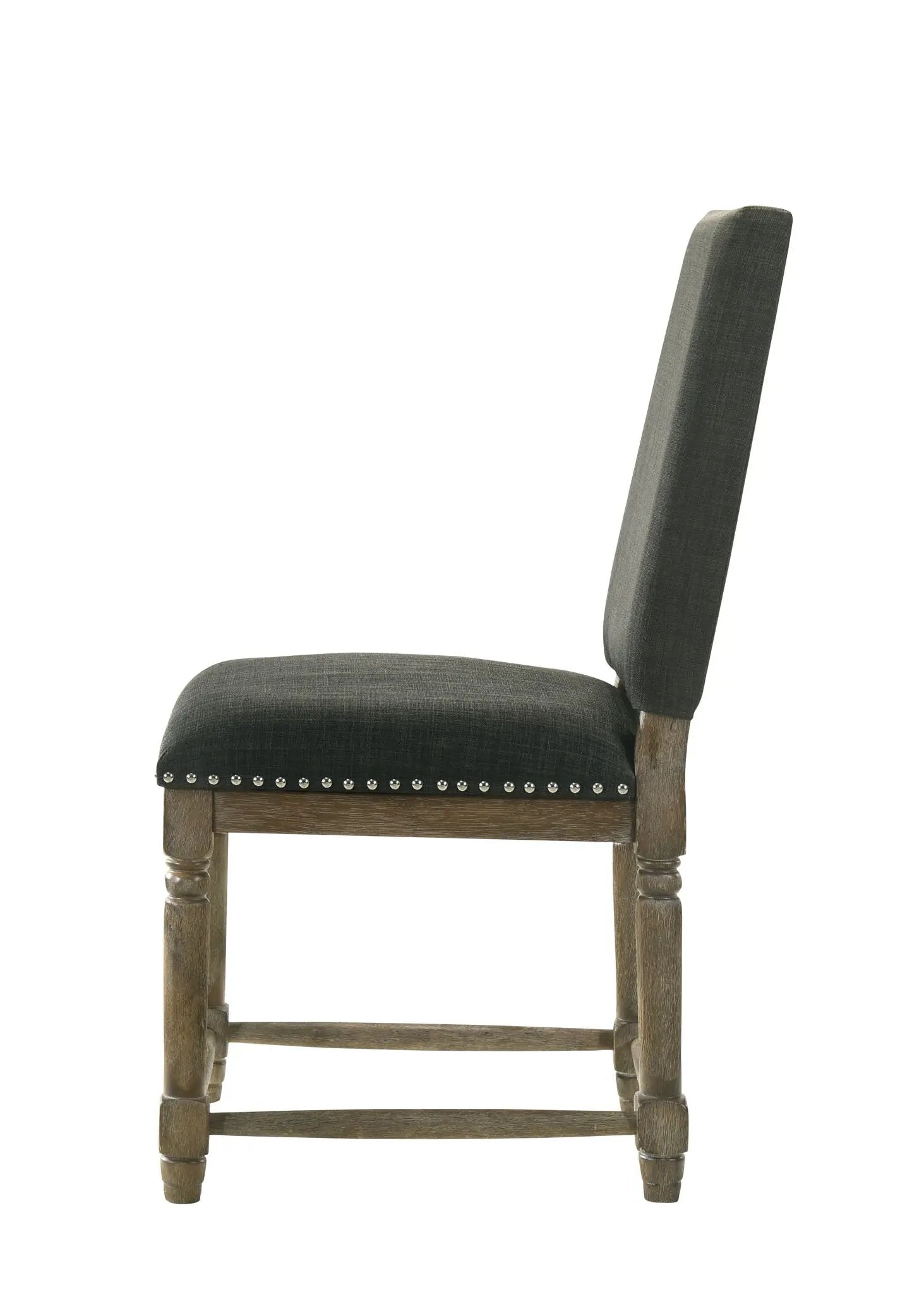 Everton - Fabric Chair With Nailhead Trim by Unique Piece Furniture